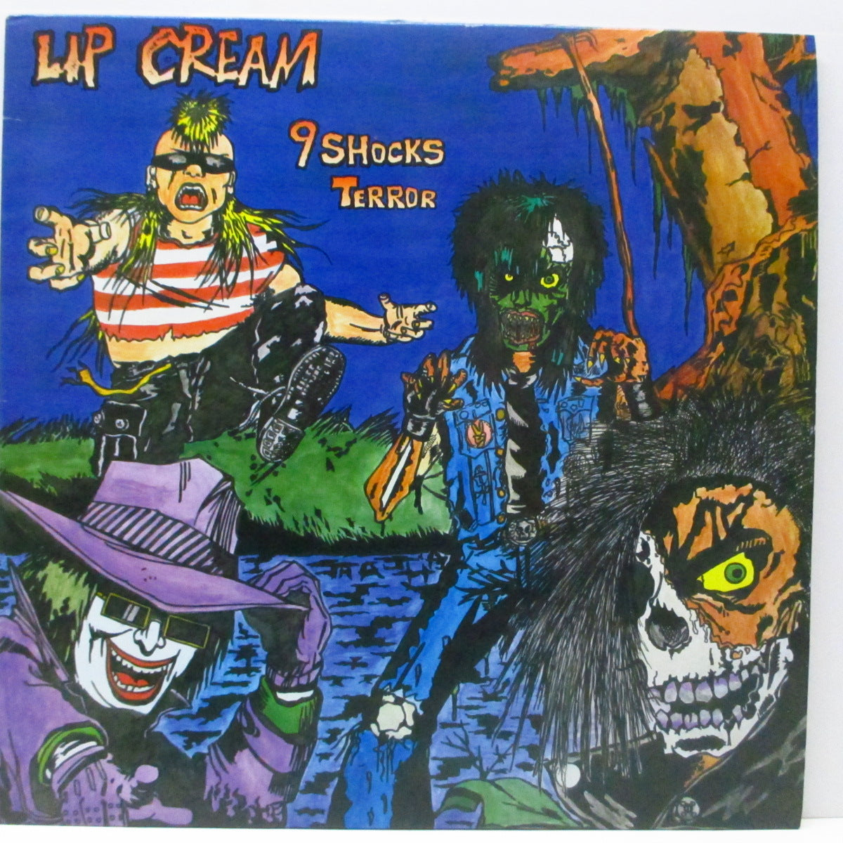 LIPCREAM (リップクリーム) - 9 Shocks Terror (Japan 80's再発 「韓国プレス」12"+インサート)