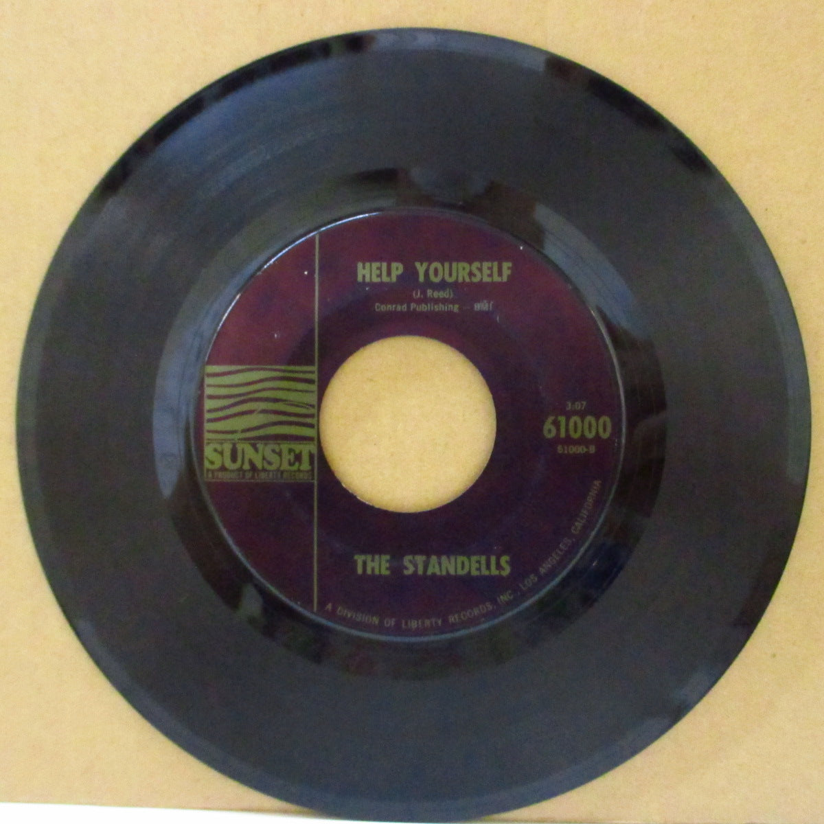STANDELLS, THE (ザ・スタンデルズ) - Help Yourself / Ooh Poo Pah Doo (US '66 再発 7インチ)両面クールなMOD-R&Bガレージ・カヴァ