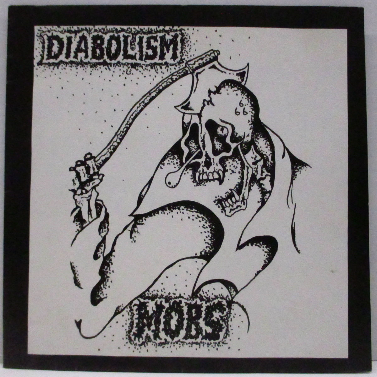 MOBS (モブス) - Diabolism (Japan '84 オリジナル 5曲入り 7"/ポスタージャケ)ファースト!