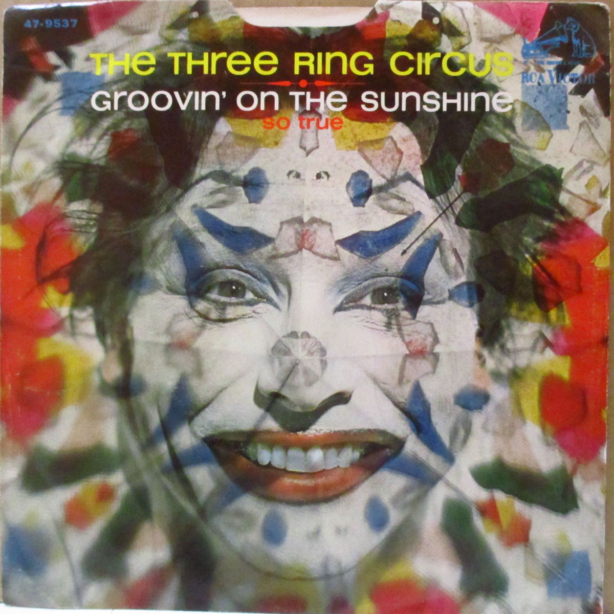 THREE RING CIRCUS, THE (ザ・スリー・リング・サーカス) - Groovin' On The Sunshine (US '68 オリジナル・ジャケ付 7インチ)サンシャイン・サイケ・ポップ!