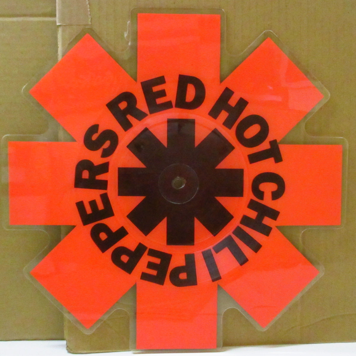 RED HOT CHILI PEPPERS (レッド・ホット・チリ・ペッパーズ) - Knock Me Down +2 (UK 限定特殊変形7インチ+固紙インサート, PVC) '89年シングル