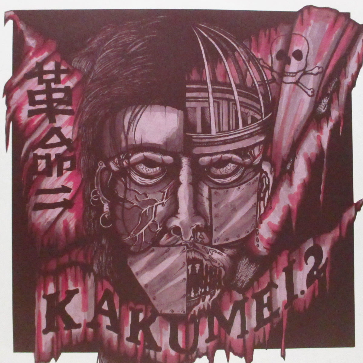 V.A. ('91年各国ハードコア・コンピ!) - 革命二 : Kakumei.2 (Japan '91 1,500枚限定 LP/ブックレット型ジャケ)