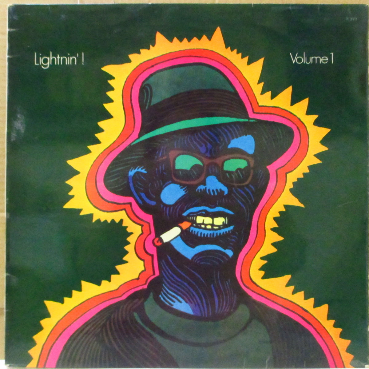LIGHTNIN' HOPKINS (ライトニン・ホプキンス) - Lightnin' ! Volume 1 (UK '70 オリジナル・ステレオLP) '69年録音「Lightnin' !」の英バラ売り珍盤!