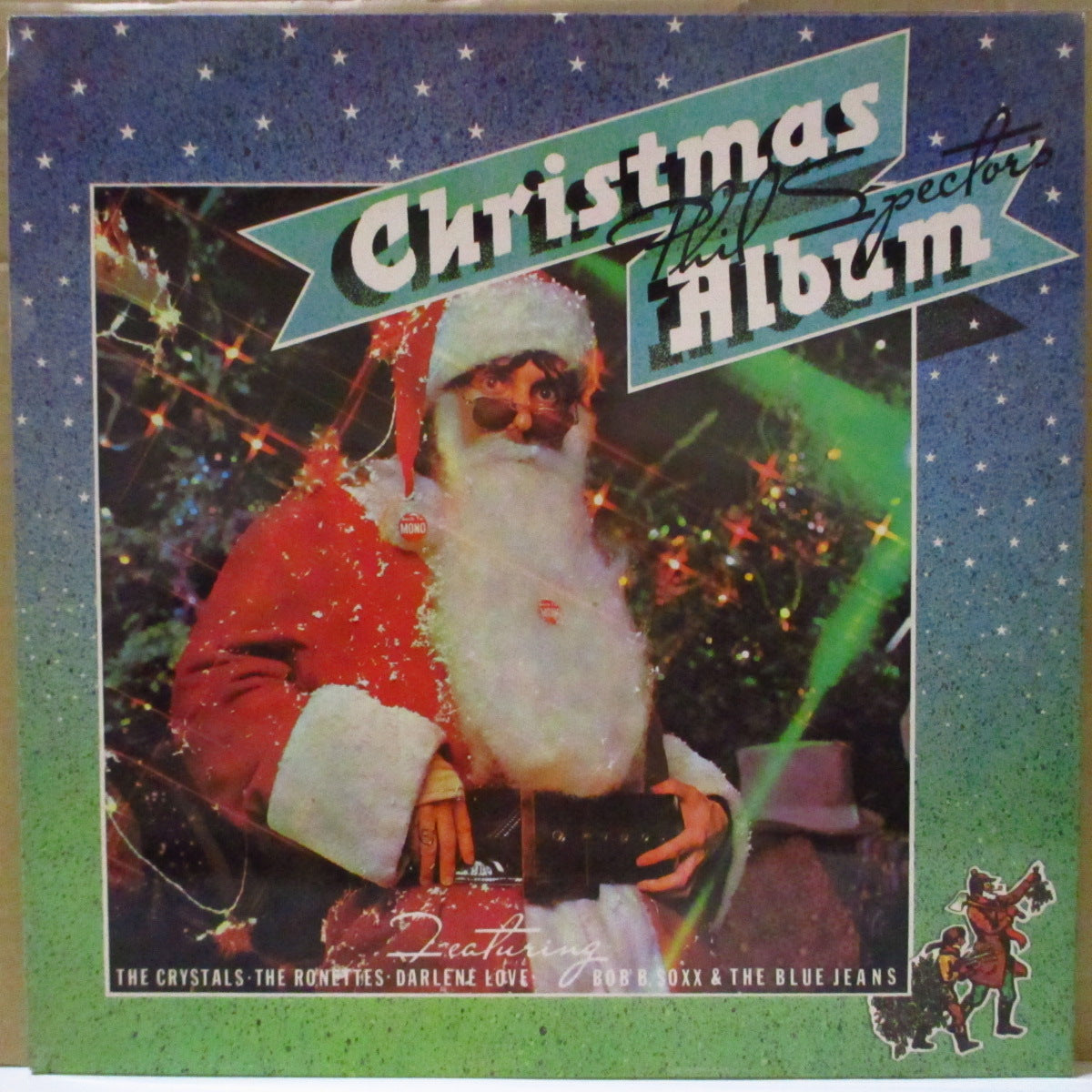 V.A. (フィル・スペクター・クリスマス・アルバム) - Phil Spector's Christmas Album (UK '75 フィル・スペクター・インターナショナル社再発 LP/両面コーティング・ジャケ)