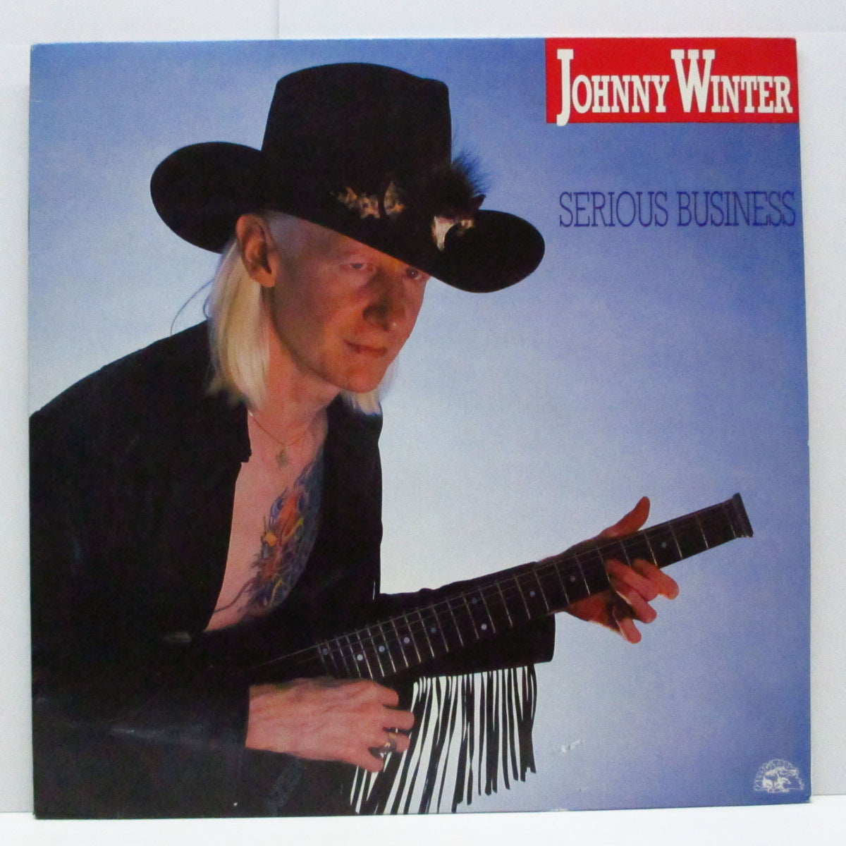JOHNNY WINTER (ジョニー・ウィンター) - Serious Business (UK オリジナル LP)