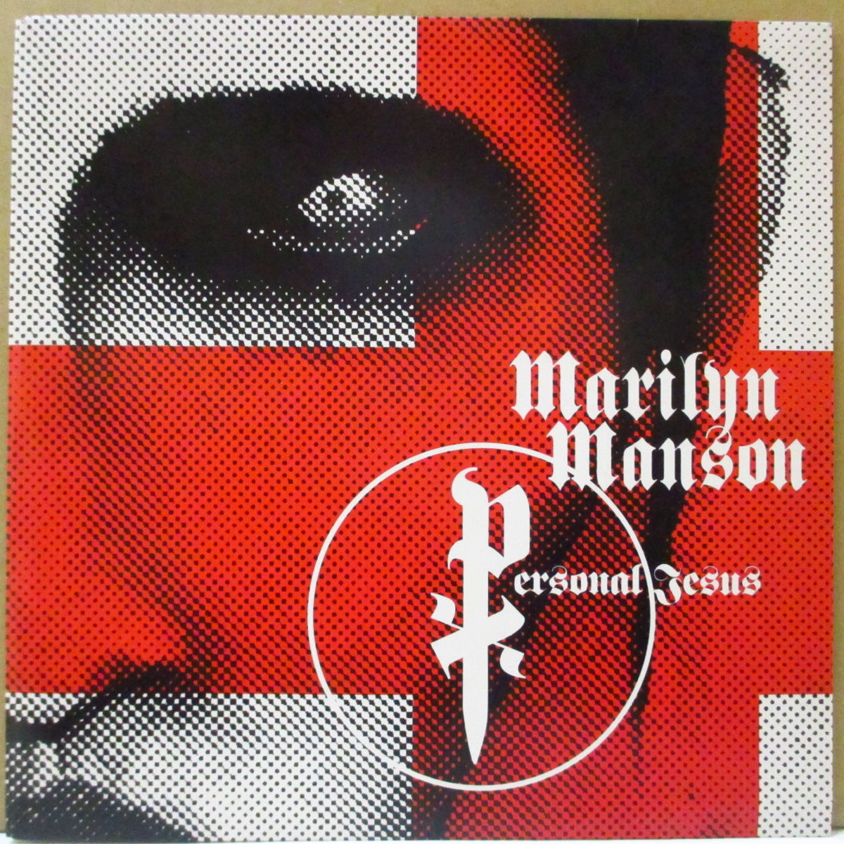 MARILYN MANSON (マリリン・マンソン) - Personal Jesus (EUオリジナル 7インチ+光沢固紙ジャケ)