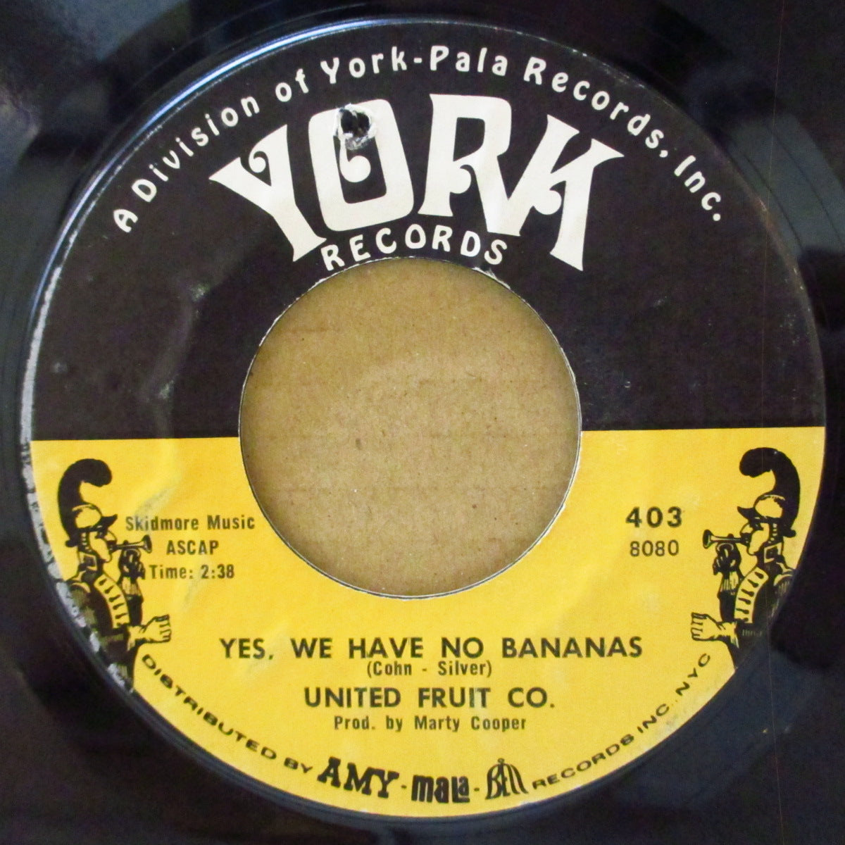 UNITED FRUIT CO. (ユナイテッド・フルーツ・カンパニー = ジェニファー・ウォーンズ在籍) - Ain't It Babe ? (US '67 オリジナル 7インチ)美メロ・フォーキーポップ!