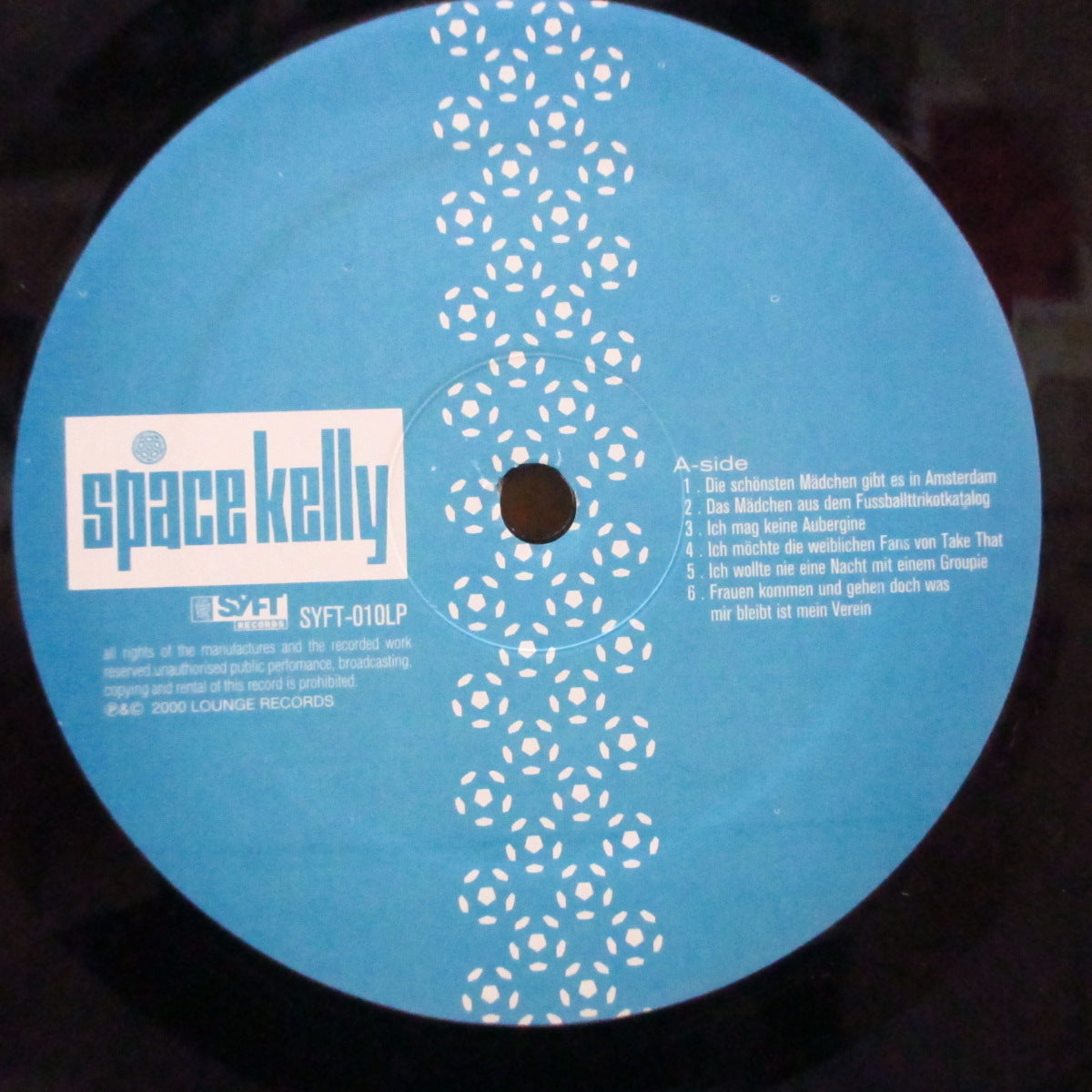 SPACE KELLY (スペース・ケリー) - S.T. <2nd Album> (Japan オリジナル LP+ソフト紙インサート) '00年2ndアルバム