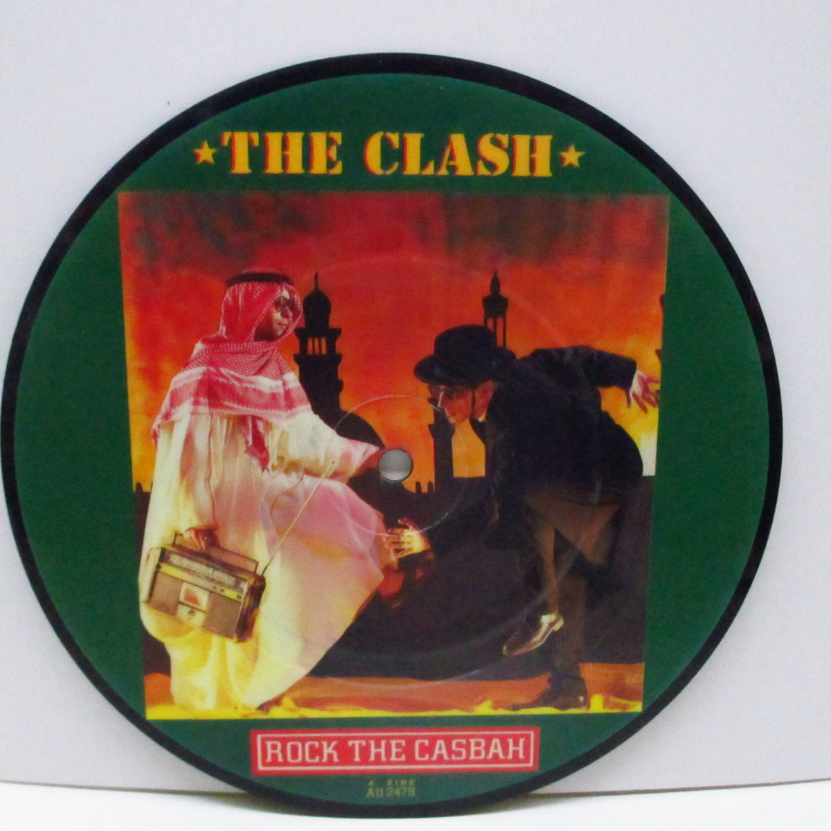 CLASH, THE (ザ・クラッシュ) - Rock The Casbah (UK 限定ピクチャー 7"+PVC)