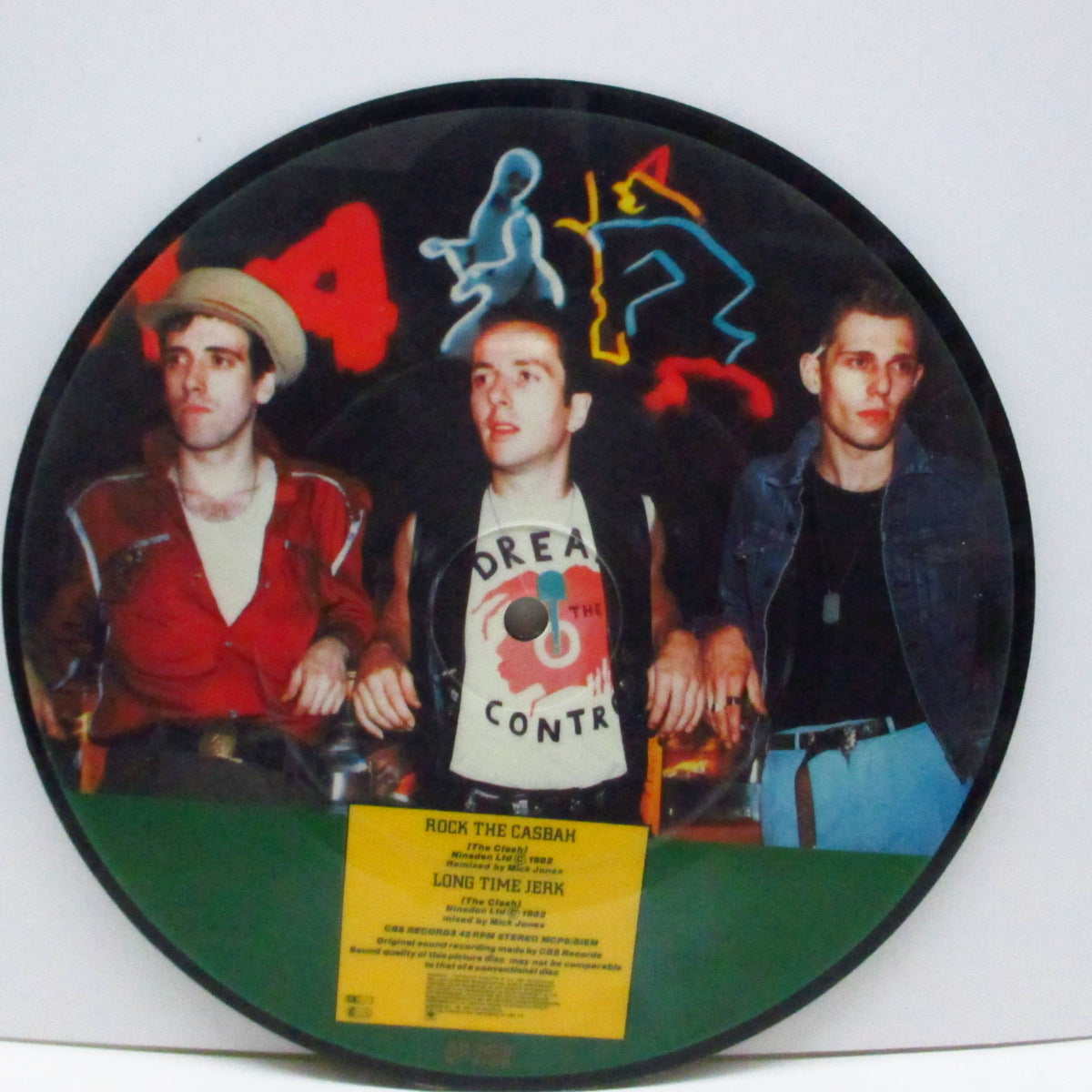 CLASH, THE (ザ・クラッシュ) - Rock The Casbah (UK 限定ピクチャー 7"+PVC)
