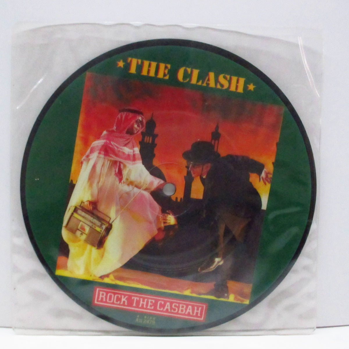 CLASH, THE (ザ・クラッシュ) - Rock The Casbah (UK 限定ピクチャー 7"+PVC)
