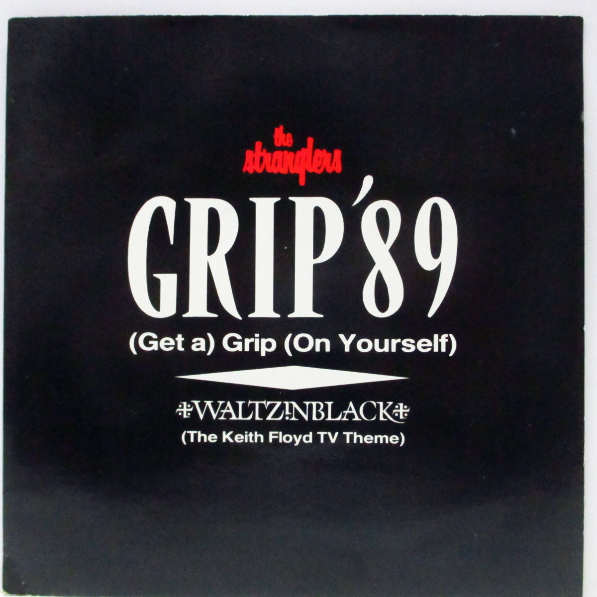 STRANGLERS, THE (ストラングラーズ ) - Grip '89 (Get A) Grip (On Yourself) (UK '89 オリジナル「リミックス」7"/光沢固紙折り返ジャケ)