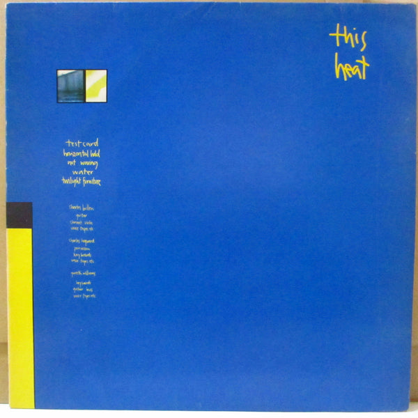 THIS HEAT (ディス・ヒート)  - S.T. < 1st Album > (UK 初回「Piano」社オリジナル LP)