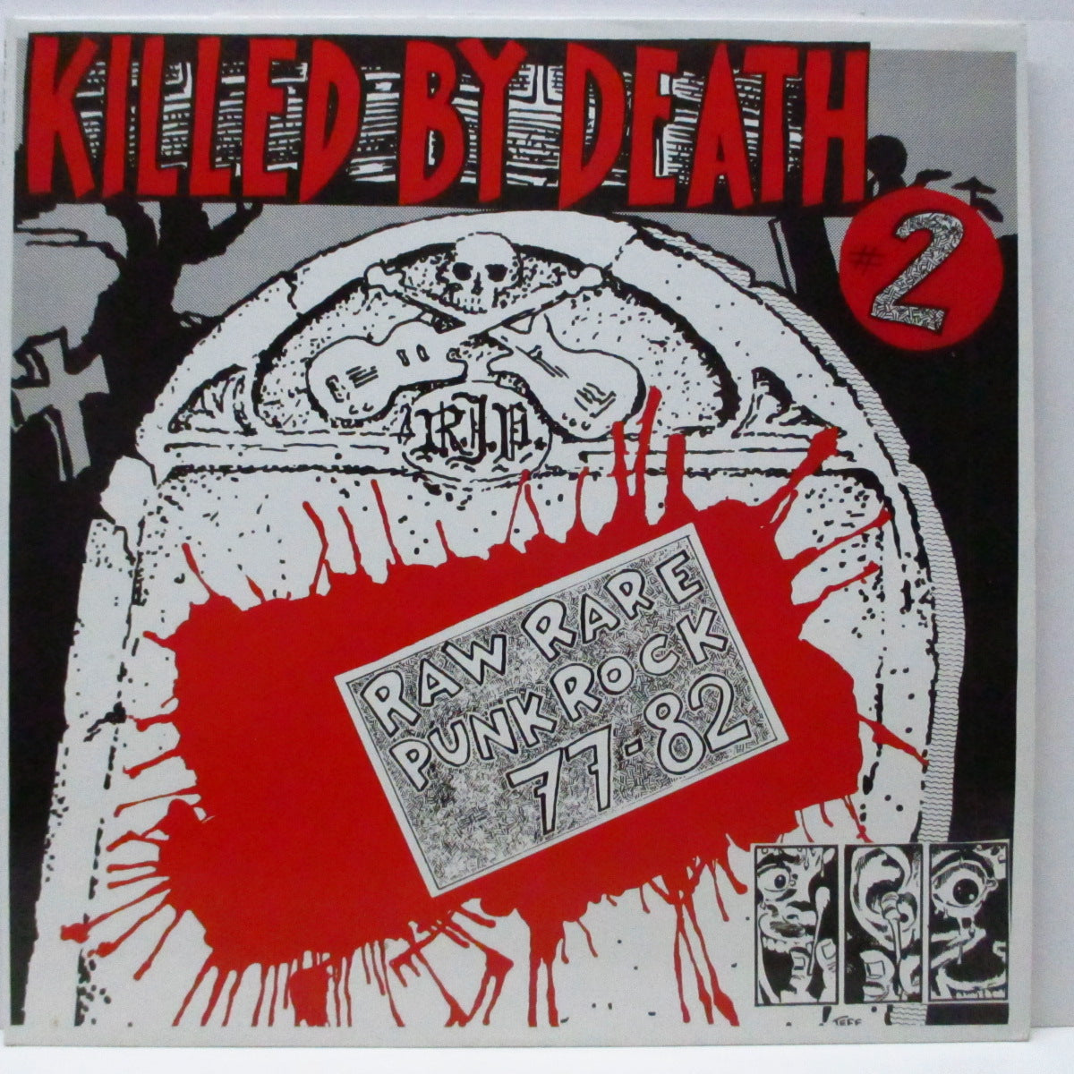 V.A. ('77-'82年各国レアパンク・コンピ) - Killed By Death #2 (US 90's再発「レッドヴァイナル」LP)