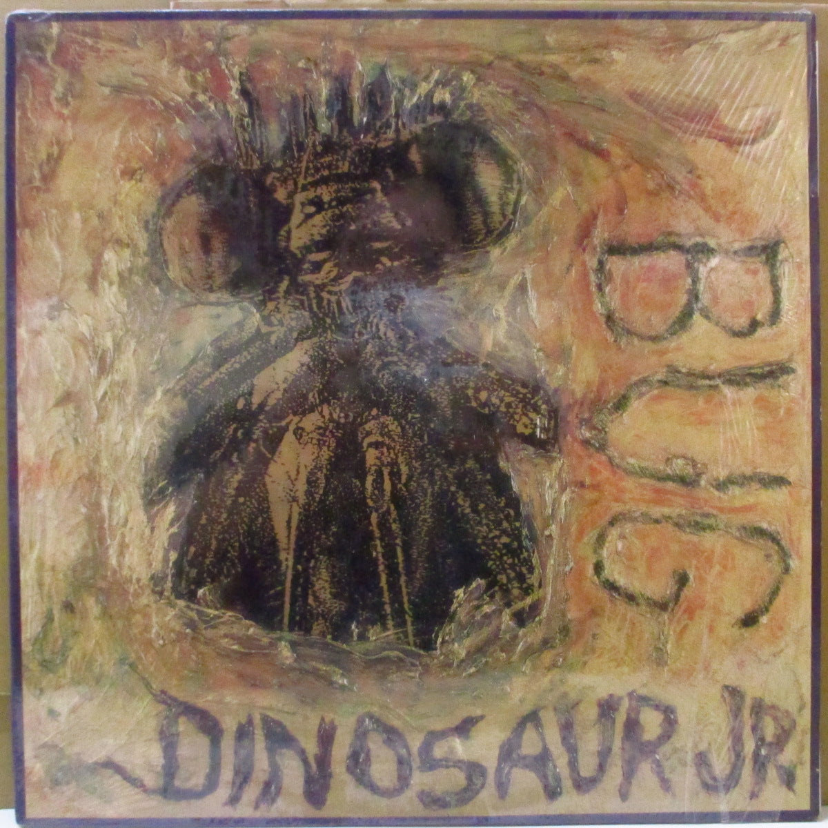 DINOSAUR Jr. (ダイナソーJr.) - Bug (US 初回SST社「黒盤」オリジナル LP) '88年3rdアルバム