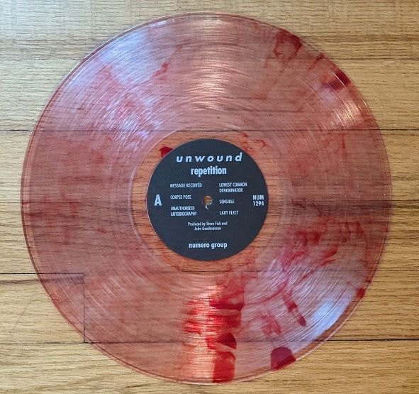 UNWOUND (アンワウンド) - Repetition (US/EU 限定復刻再発レッドスプラッター・クリアヴァイナル LP/NEW)