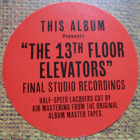 13TH FLOOR ELEVATORS (サーティーンス・フロア・エレヴェーターズ) - Bull Of The Woods (UK限定「アビーロード・スタジオ・ハーフスピード・マスタリング」再発ステレオ高音質 LP/New) '69年最終サードアルバム!