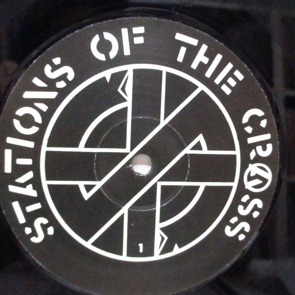 CRASS (クラス) - Stations Of The Crass (UK 90's 再発 2xLP/価格表記の無いポスタージャケ)