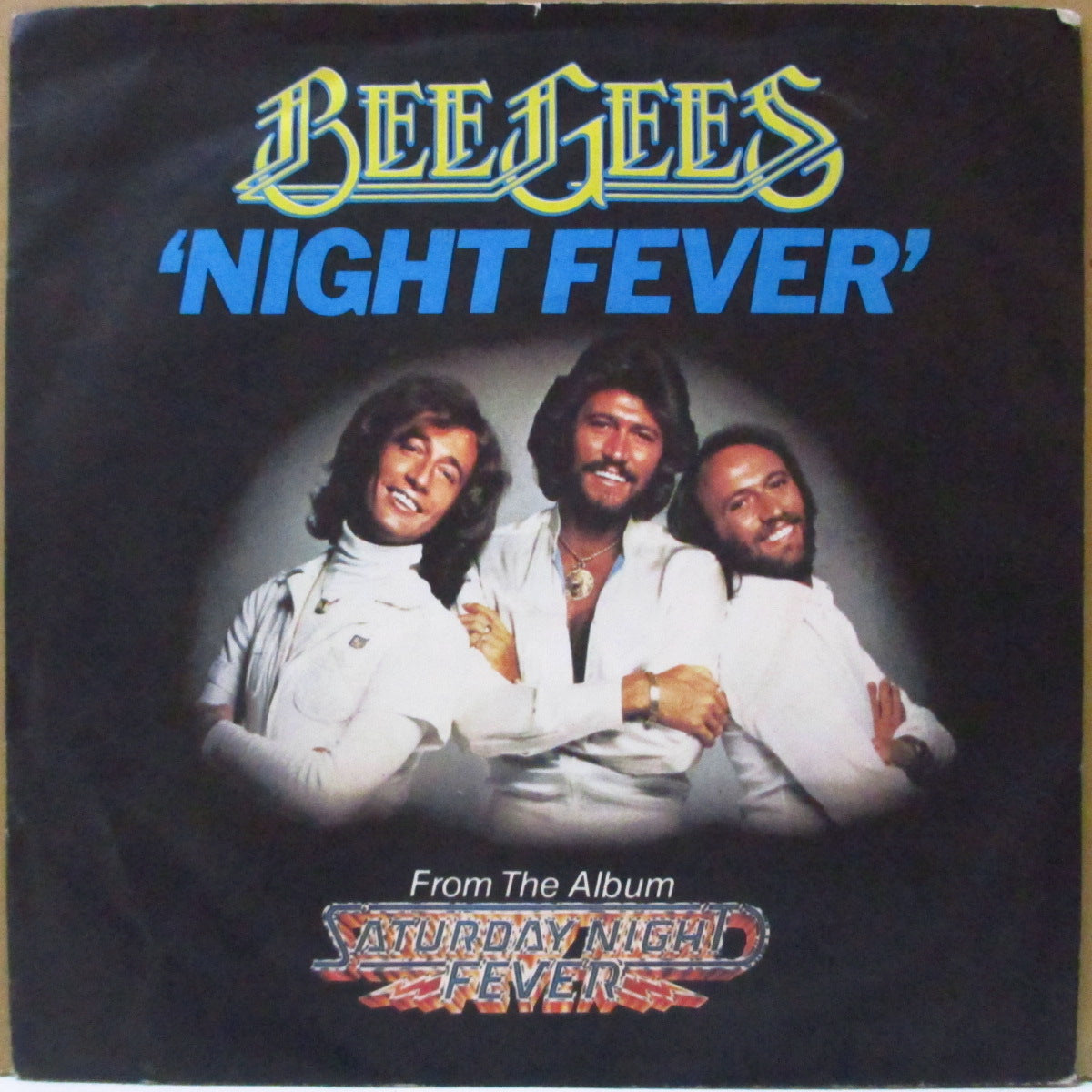 BEE GEES (ビー・ジーズ) - Night Fever (UK '78 ジャケ付きオリジナル 7インチ) ディスコ・クラシック!