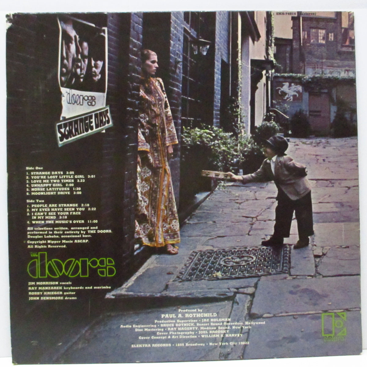 DOORS (ドアーズ) - Strange Days (US '70 再発「レッドラベ」LP) '67年セカンド「まぼろしの世界」!