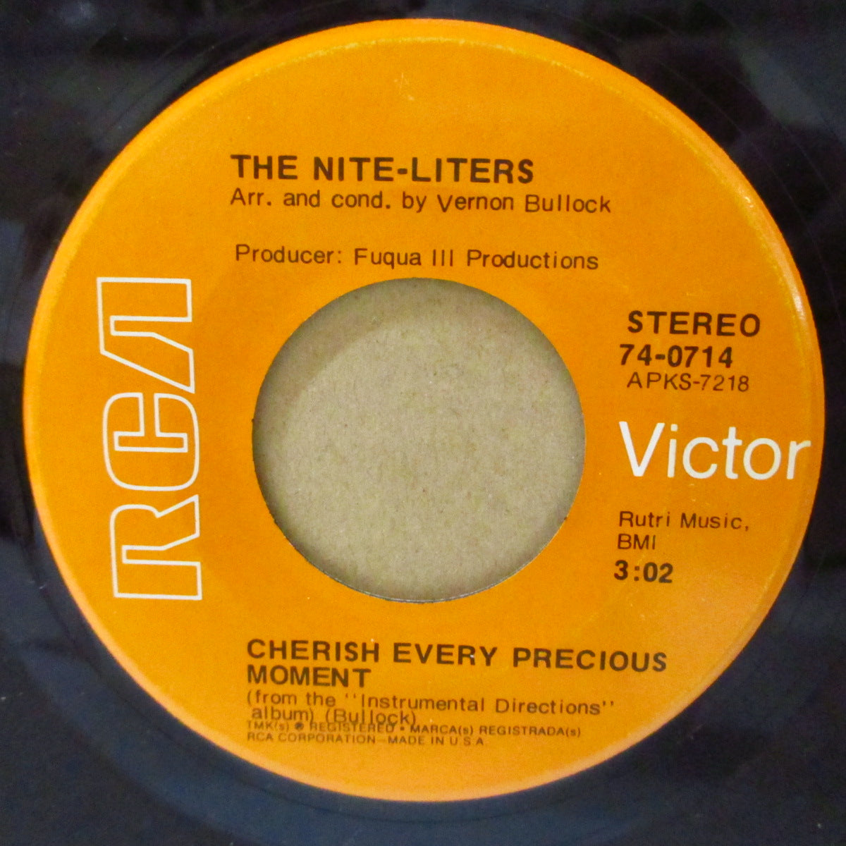 NITE-LITERS, THE (ナイト・リッターズ) - I've Got Dreams To Remember (US '71 オリジナル 7インチ)オーティス・レディング'名曲のファンキーカヴァ!