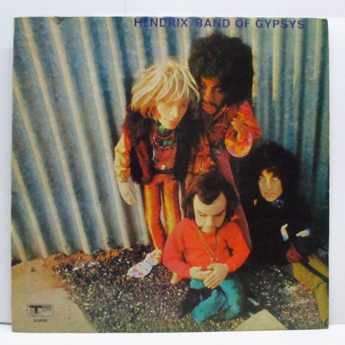 JIMI HENDRIX (ジミ・ヘンドリックス) - Band Of Gypsys (UK オリジナル LP/初回「パペット」ジャケ)
