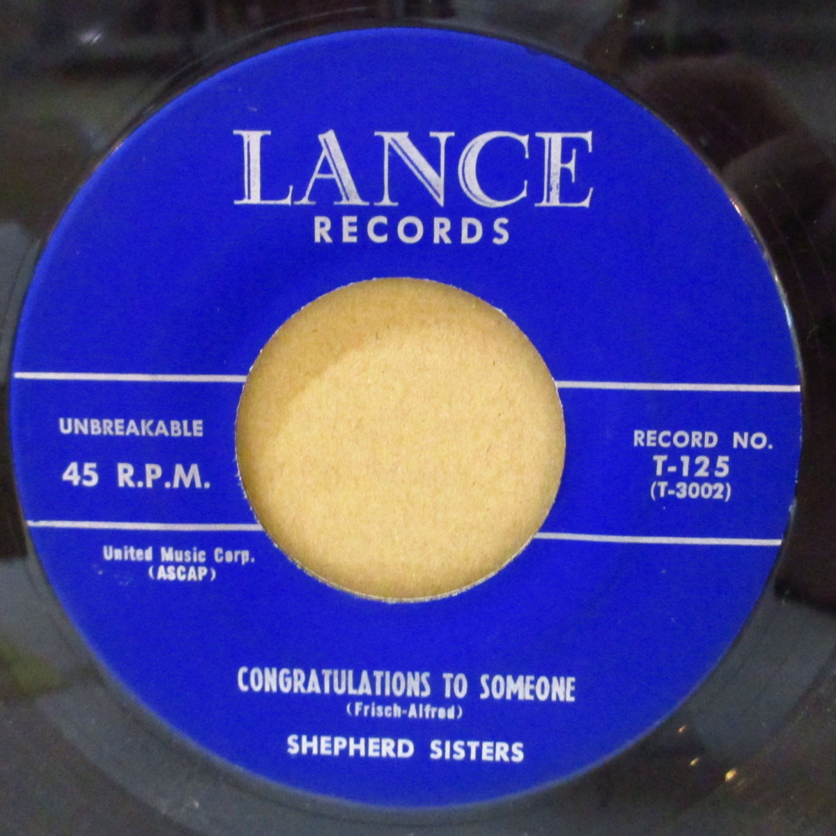 SHEPHERD SISTERS (シェパード・シスターズ) - Alone (Why Must I Be Alone) (US '57 オリジナル 7インチ)全米大ヒット、アップテンポ・スウィング調ティーンポップ!