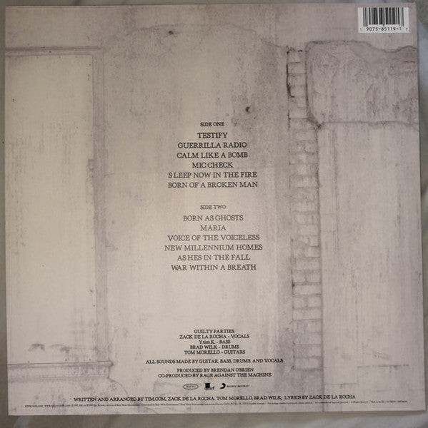 RAGE AGAINST THE MACHINE (レイジ・アゲインスト・ザ・マシーン) - The Battle Of Los Angels (EU 限定復刻リマスター再発180グラム重量 LP/NEW)