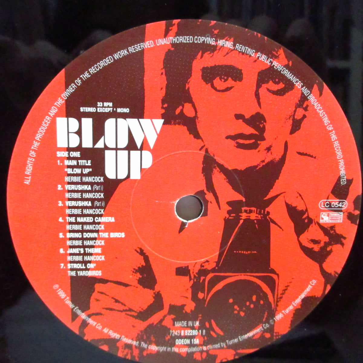 O.S.T. (映画『Blow-Up/欲望』サントラ盤!) - Blow-Up (UK '96 正規再発 LP+カラーインナー/Premier Soundtracks 7243 8 52280 1 8)