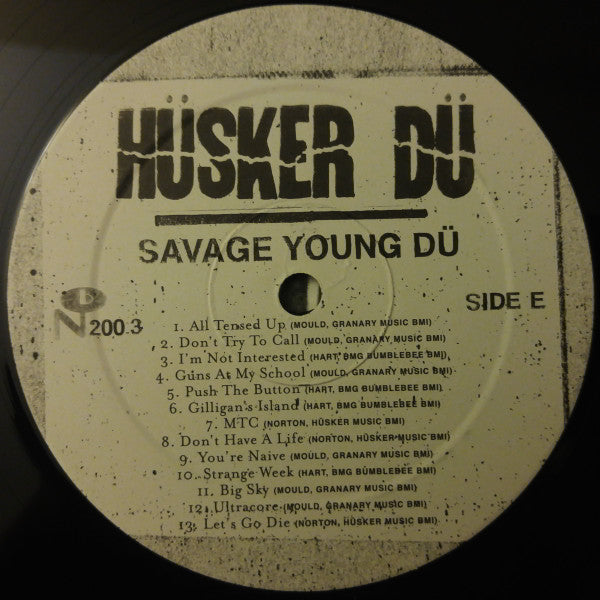 HUSKER DU (ハスカー・ドゥ) - Savage Young Du (US 限定プレス LP / New) 1STアルバム「Land Speed Records」のオルタネイトバージョン !