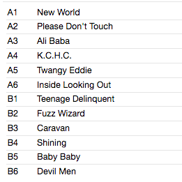 MAD 3 (マッド・スリー) - Teen-Age Delinquent (Japan タイムボム 限定プロモ「カラー盤」 LP/New)'98年フル・セカンド・アルバム。