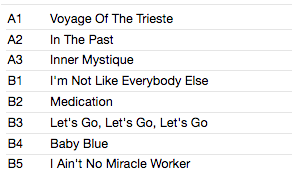 CHOCOLATE WATCH BAND (チョコレート・ウォッチ・バンド) - The Inner Mystique (EU 限定復刻再発ステレオ LP / New)