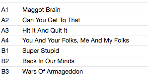 FUNKADELIC (ファンカデリック) - Maggot Brain (UK 限定復刻再発「黒盤」 LP/New-SEW-002)’71年名作サード・アルバム!