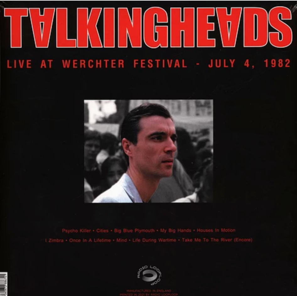 TALKING HEADS (トーキング・ヘッズ) - Live At Werchter Festival July 4, 1982 (EU 限定プレス再発180g LP/ New)
