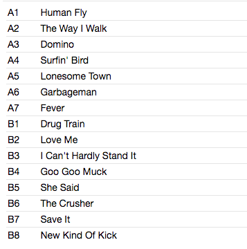 CRAMPS (クランプス) - Off The Bone (EU 限定リプロ再発「黒盤」 LP-3D印刷ジャケ/New)