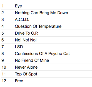 ACID EATER (アシッド・イーター) - Virulent Fuzz Punk A.C.I.D. (Japan タイムボム 限定CD/New) ’07年デビュー・アルバム。