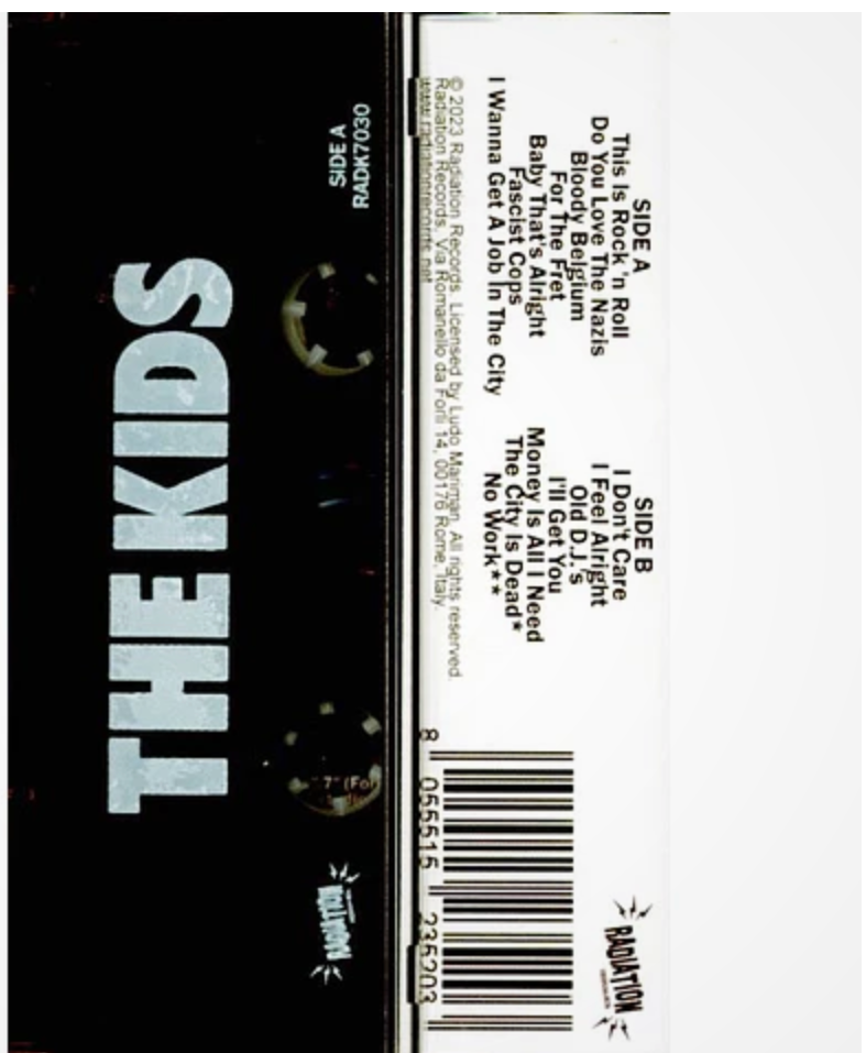 KIDS, THE (ザ・キッズ) - S.T. (Italy 限定再発カセット / New)