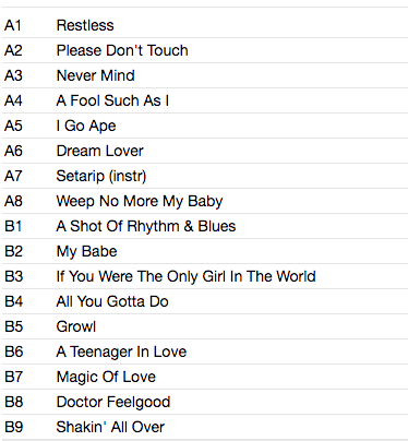 JOHNNY KIDD & THE PIRATES (ジョニー・キッド & ザ・パイレーツ) - At The BBC 1959-1963 (EU 限定プレスLP+CD/New)