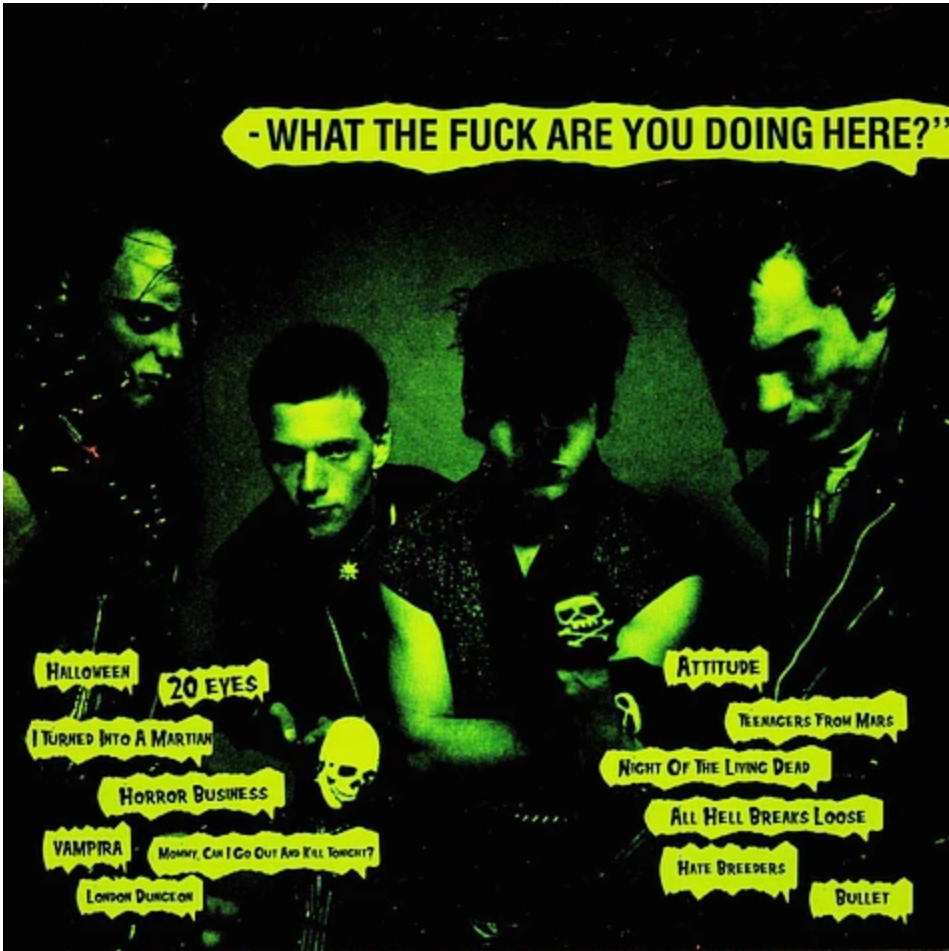 MISFITS (ミスフィッツ) - If You Don't Know This Song... - What The Fuck Are You Doing Here? (EU 限定プレス再発 LP/ New) '81年、ニュージャージー州のヒッツヴィルでのライブ !