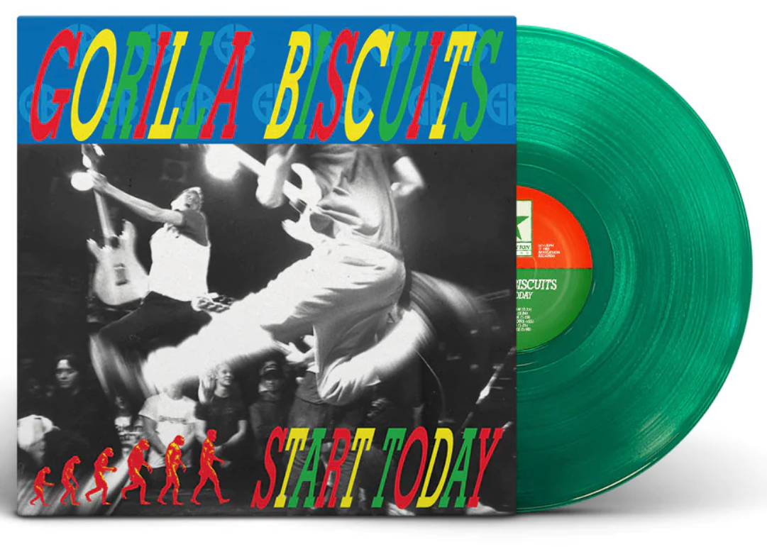 GORILLA BISCUITS (ゴリラ・ビスケッツ) - Start Today (US 3,000枚限定再発「グリーンヴァイナル」 LP / New)
