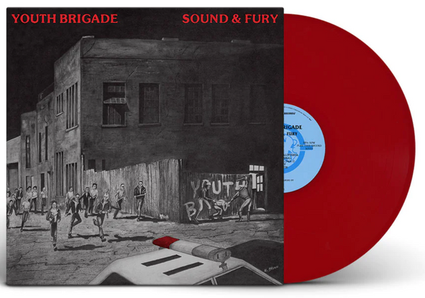 YOUTH BRIGADE (ユース・ブリゲイド)  - Sound & Fury (US 1,250枚限定再発「レッドヴァイナル」LP/ New)