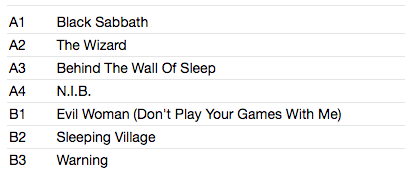 BLACK SABBATH (ブラック・サバス) - S.T. <1st Album> (UK 「発売50周年記念」限定復刻再発180g LP/ New)'70年1stアルバム!
