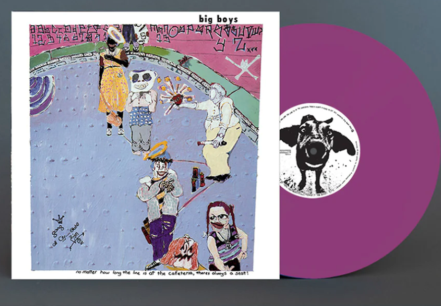 BIG BOYS (ビッグ・ボーイズ) - No Matter How Long The Line Is At The Cafeteria, Theres Always A Seat! (US 1,000枚限定再発「パープルヴァイナル」LP/ New)
