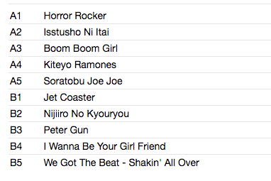 5.6.7.8’S (ザ・ファイブ・シックス・セブン・エイツ) - Golden Hits Of The 5.6.7.8's (EU 300枚限定復刻再発「イエローVINYL」LP/New) '88年自主制作デビューカセットの復刻。完売御礼。