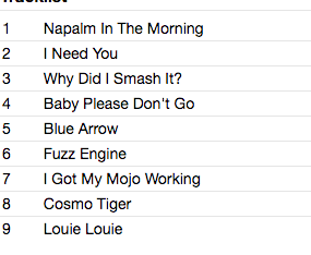 MAD 3 (マッド・スリー) - Napalm In The Morning (Japan タイムボム 限定 CD/New) '97年9曲入り!