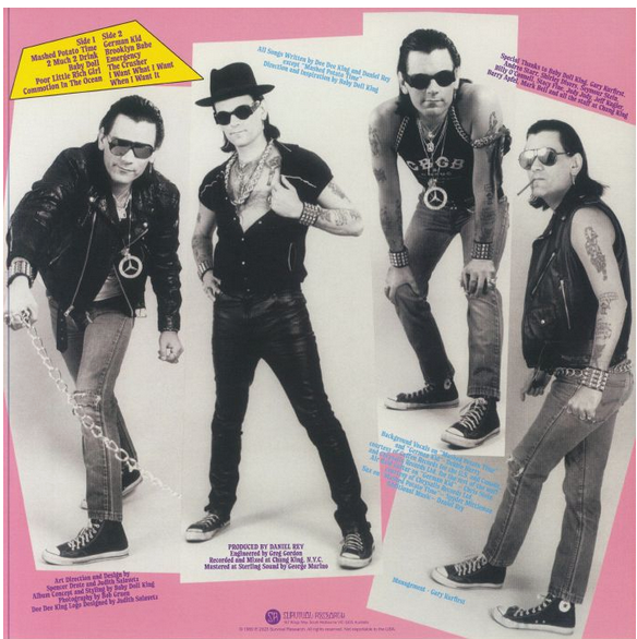 DEE DEE KING (ディー・ディー・キング) - Standing In The Spotlight (OZ 限定プレス再発 LP/ New) '89年、ディー・ディー・ラモーンのヒッポホップ作!