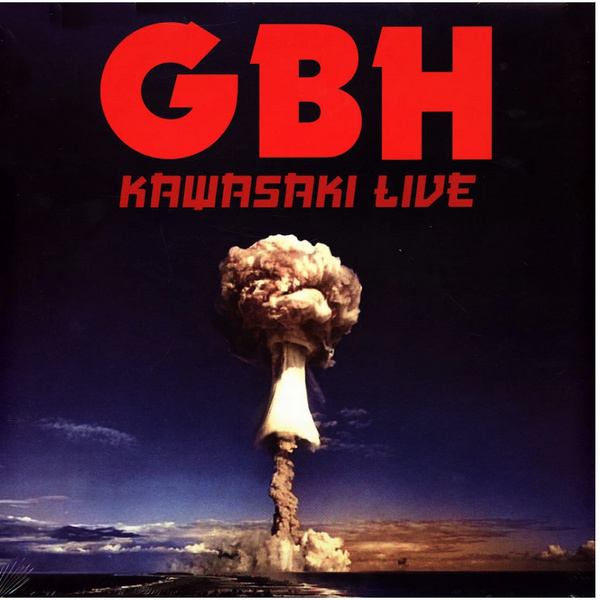 Charged G.B.H (チャージド G.B.H)  - Kawasaki Live (UK 限定再発「クリアヴァイナル」LP/ New)