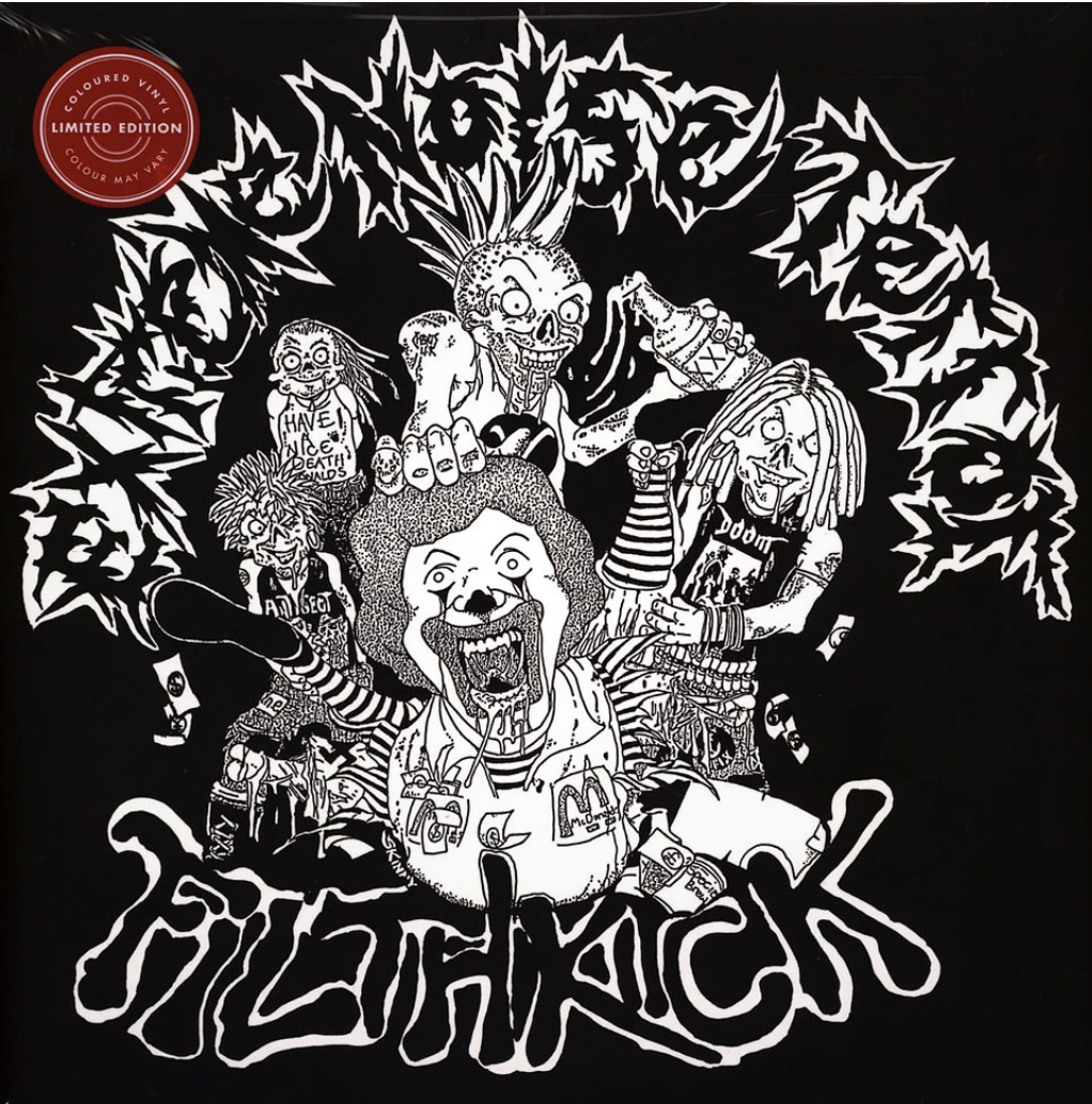 EXTREME NOISE TERROR / FILTH KICK (エクストリーム・ノイズ・テラー / フィルスキック) - In It For Life (UK 限定再発「クリアヴァイナル」LP/ New)