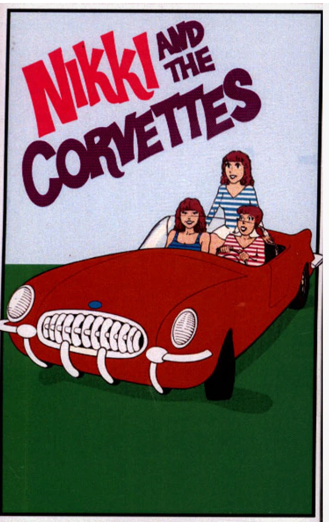NIKKI AND THE CORVETTES (ニッキー & ザ・コルヴェッツ) - S.T. [1st] (Italy 限定再発 カセット /  New)
