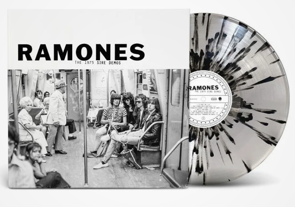 RAMONES (ラモーンズ) - The 1975 Sire Demos (US RSD 2024「6,000枚限定クリア&ブラックスプラッターヴァイナル」LP/New)